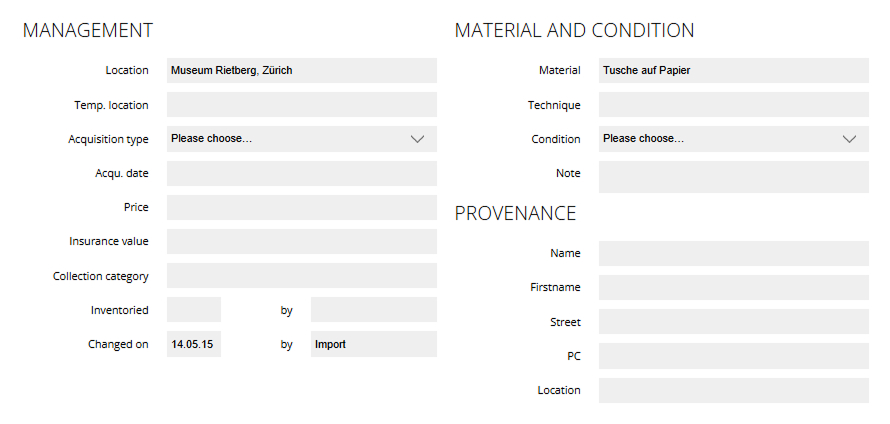 Object metadata section 2